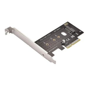 NGFF M.2 NVME SSD a PCI Express PCIe 3.0 x4 Tarjeta de expansión de host de expansión M-Key SSD Tarjeta de adaptador con soporte de perfil bajo