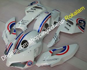 Carenados para Honda CBR 1000 RR 04 05 RK CBR1000RR 2004 2005 1000RR GAS White Bodywork Kit de carenado de motocicleta (moldeo por inyección)