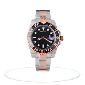 NH35 Mechanisch automatisch horloge 100M waterdicht horloge Glow Ceramic Datum Saffierglas Deluxe horloge reloj hombre beweging horloges hoge kwaliteit Orologio di Lusso