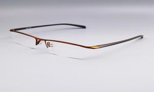 Nice Business Style Sans Frameless Men039S Lunets Titanium Alloy de haute qualité Eyeglass P8219 Cool Designer Men Eyeglass With5898639
