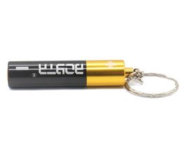 Mooie kleurrijke mini -rookpijpen batterijvorm innovatief ontwerp verwijderbare draagbare sleutel gesp gikring hoge kwaliteit verbergen mooi9738993
