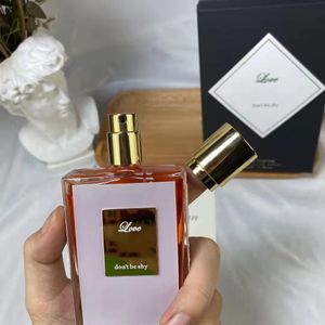 Bonitos perfumes para mujeres Dont Be Shy Lady Perfume Spray 50ML EDT EDP La más alta calidad 1: 1 kelian Charming Frgrance Nice Smell Long Lasting Wedding Party Parfums Gift