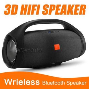 Nice Sound Boombox Bluetooth haut-parleur stéré 3D Hifi Subwoofer Hands Outdoor Portable STEREO Subwoofers avec Retail Box258B