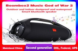 Nice Sound Boombox2 Bluetooth haut-parleur stéré 3D Hifi Subwoofer Hands Outdoor Portable STÉRÉO STÉRÉO AVEC AVEC BOX RETAIL OFFICIA2677668