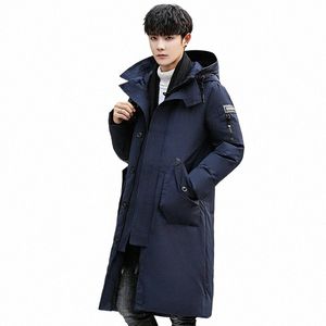 Niza invierno abajo chaqueta hombres fi grueso cálido lg chaquetas parkas para hombre chaqueta con capucha otoño invierno gabardina ropa masculina x6sy #