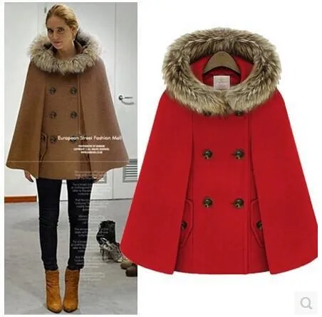 manteau à capuche femme hiver