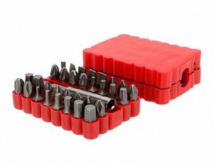 Niceyard Extension Bit Holder Bits Mand outils à main 33 en 1 Tamper Proof Security Bit magnétique Torx Star Hex Kit FVKV68368997602061