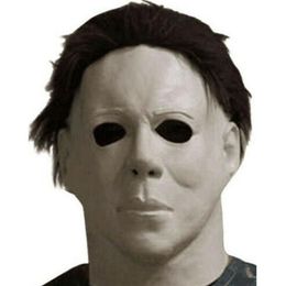 NICHAEL Myers masque 1978 Halloween fête horreur pleine tête taille adulte masque en Latex accessoires fantaisie outils amusants Y200103236b