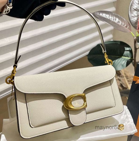Niche Design Designer Sacs Tabby Crossbody Luxury Handbag Real Leather Baguette Mirror Mirror Quality Square Fashion Satchela