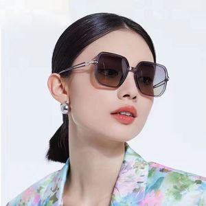 Lunettes de soleil à monture complète pour femmes, design de Niche, à la mode, polarisées, polygone, grand cadre, pare-soleil pour l'extérieur, lentille UV TAC UV400, 2024