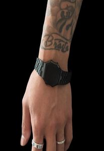 Niche Design Tijdloos Horloge Armband Ketting Koreaanse Stijl Ins Hip Hop Persoonlijkheid Mode Retro Accessoires Male4049355