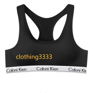 Niche-ontwerper Sportvest Caloni CK Damesondergoed Sports I-Tank Set Fitness Running Base Wear Bra over