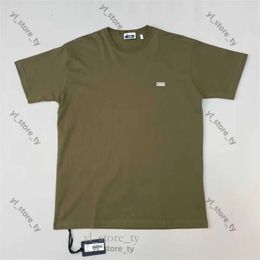 Niche mode Kith Shirt Lettre en vrac Oversize Casual T-shirt Summer Crewneck Print Men and Women Couples Kith Short Sleeve 7315