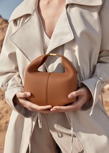 Niche française marque bento sac femme 2023 nouvelle marée poleno boîte à déjeuner sac simple épaule sac à bandoulière en cuir