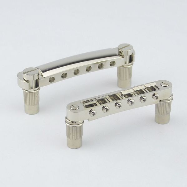 Puente y cordal para guitarra eléctrica Nickel Tune-O-Matic