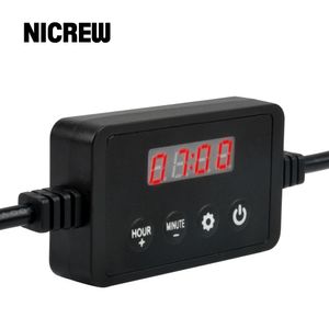 Nicrew Chihiros LED Lumière Minuterie D'éclairage Contrôleur Pour Aquarium Fish Tank Lumière Lampe Intelligent Timing Système De Gradation Y200922