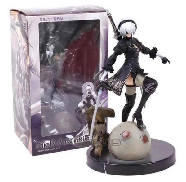 NieR Automata 2B YoRHa No 2 Type B 9S No9 Type S 9S PVC figurine modèle à collectionner jouet Q06191145096