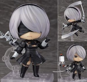 Nier Automata Yorha No 2 Type B 2B 1475 Fighting Action Figure PVC Toys Collection Doll Cartoon Modèle pour cadeau de Noël Y14401570