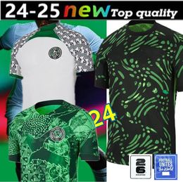 Nigeria 2024 Jerseys de fútbol OSIMHEN 18 19 22 23 24 Camiseta de fútbol OKOCHA SIMON LOOKMAN IHEANACHO Fans Player Versión 94 96 98 Uniforme de entrenamiento 1994 1996 1998 RETRO6