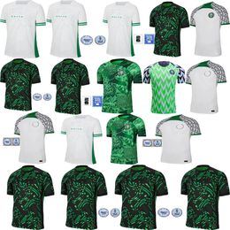 Nigeria 2024 Jerseys de fútbol impermeables y de secado rápido Osimhen 24 25 Camisa de fútbol Okocha Simon Lookman Iheanacho Jerseys Uniforme