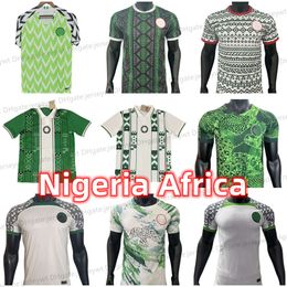 Nigeria 24 25 Jerseys de football OSIMHEN 18 19 22 23 Chemise de football rétro OKOCHA SIMON LOOKMAN IHEANACHO Jersey Uniforme d'entraînement Afrique Maillot de pied kits camiseta