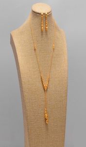 Nigeriaanse hele mode Afrikaanse kralen sieraden set Nigeria Dubai Gold Jewelry India Bridal Jewelry Sets 2011307951481