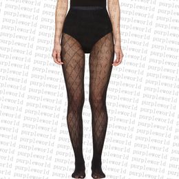 Boîte de nuit femmes Leggings pleine lettre broderie dame longs bas haute élastique filles Sexy collants vêtements