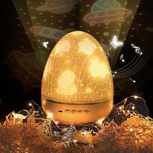 Night Light Dinosaur Eggshell Projecteur Rotation Route Romantic Starry Desk Colors Couleurs de changement Gift pour les enfants et la fête 10253217K