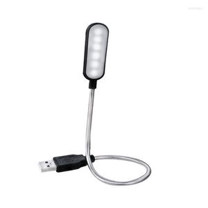 Nachtverlichting 1.2W Mini draagbare laptops USB LED Light Table Desk Lamp voor Power Bank Camping PC Book Lighting