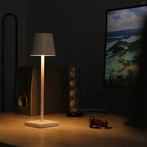 Luces nocturnas de 3.5W LED LED BOMBLE INFERMEDIA Lámpara de mesa recargable Bedside Desk Wireless Desk dormitorio