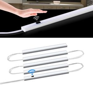 Nachtverlichting 30 40 50 cm PIR Motion Sensor Hand Scan LED Licht DC 12V Serie Verbinding Bar Lamp Slaapkamer Huis Keuken Garderobe Decoratio