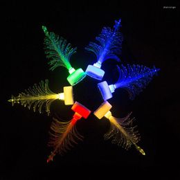 Nachtverlichting 3 -stc kindergeschenken Kerstdecoraties Kleine gekleurde LED Vezel Optic Toys Tree