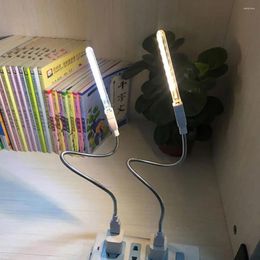 Nachtverlichting 8 LED's LED-licht Hoog helder rood geel wit blauw groen paars 4 W oogbescherming Kleine USB-bureaulamp voor slaapkamer