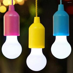 Nachtverlichting 8 stuks LED-touwlamp Draagbaar Kleurrijk Milieu Decoratief Batterij-aangedreven lampen Milieuvriendelijk voor huistuin