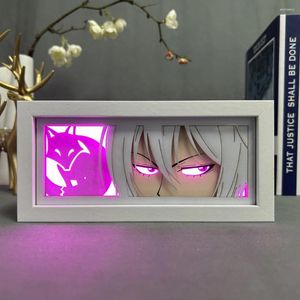 Luces nocturnas, figuras de Anime, caja de luz Tomoe Kamisama Kiss para decoración de habitación de jugadores, lámpara Led para mesa de escritorio, regalos personalizados