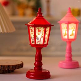 Night Lights Christmas LED VINTAGE PORTABLE ÉTEND LEUL ORNAMENTS DE LA VIE