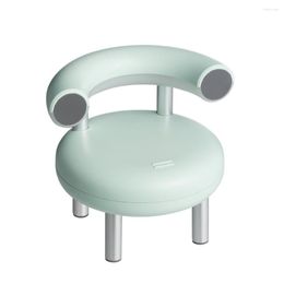 Veilleuses créatives en forme de chaise, rechargeables, lampes de chevet, support de téléphone, intensité variable, blanc chaud, pour chambre d'enfant