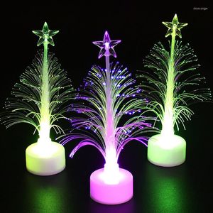 Luces nocturnas Festival atmósfera luz colorida LED fibra óptica linterna cielo estrellado boda fiesta Navidad decoración para el hogar