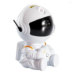 Veilleuses Galaxy Star Projecteur Ciel Étoilé LED Lampe Astronaute Pour Chambre Décoration Luminaires Enfant Cadeau Lampes D'ambiance