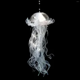 Veilleuses lumineuses en forme de méduse, lanterne décorative, forme de chambre à coucher, suspendue pour filles