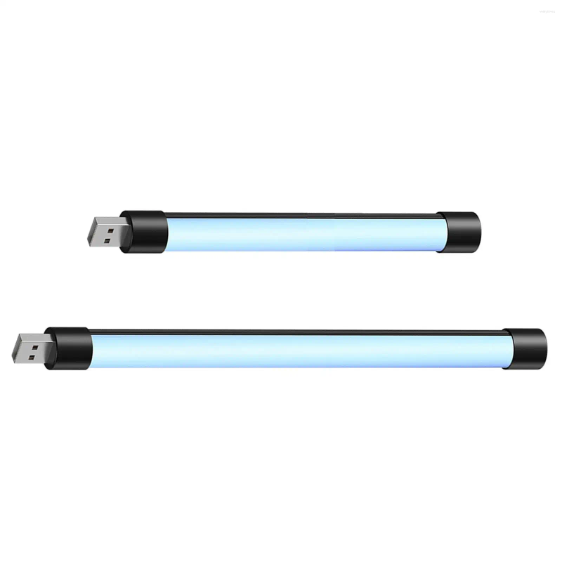 Luzes noturnas LED portátil luz de vídeo vara pogal 16 cores com bateria recarregável embutida e controle remoto