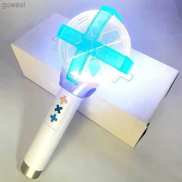 Luces nocturnas Kpop TXT Lightstick Concierto Lámpara luminosa Luz de mano Cheer Light Stick Fluorescente Fans Colección Juguetes Regalos YQ240112