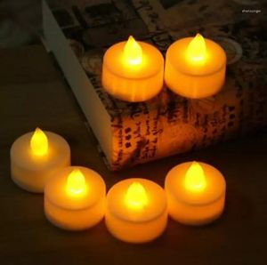 Veilleuses LED bougies bougie électronique sans flamme bougie chauffe-plat