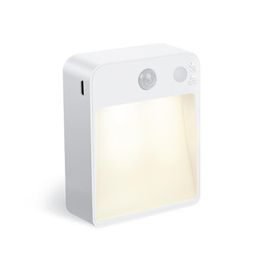 Nachtverlichting LED Lampje PIR Motion Sensor Dual Induction Auto Wand Lampara met USB-poort voor Kids Woonkamer Neffen