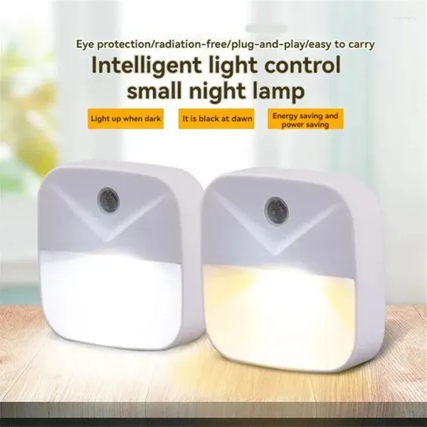 Lights Night LED LED Light Capteur de la lampe Contrôle créatif Économie d'énergie