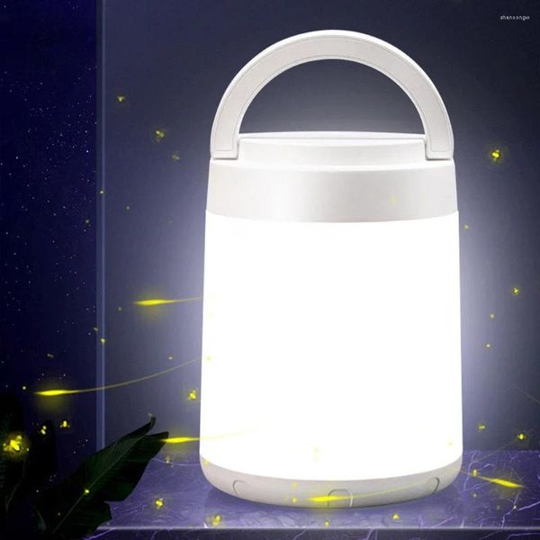 Luces nocturnas Luz LED USB Recargable Mesita de noche Cuerda para dormitorio interior Sala de estar Estudio Lectura Trabajo