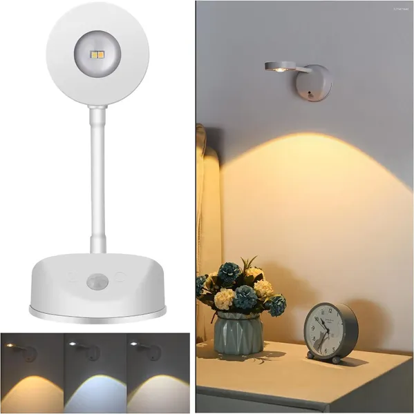 Luces nocturnas LED con Sensor de movimiento, foco inalámbrico, enfriador de vino USB para cocina, armario, dormitorio, iluminación interior