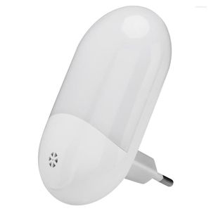 Nachtlichten LED-plug-in Licht Dimmer Baby Verpleegkundige oog Slaap Slaapkamer Slaapkamer PLUT ENERGY MADERING LAMP