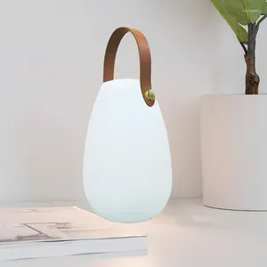 Veilleuses LED Portable Lumière Intérieure Rechargeable Lanterne Extérieure Éclairage De Jardin Étude Chambre Camping Lampe De Fête Gradateur