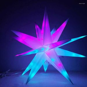 Nachtverlichting LED Smart Symphony Point Control RGB Bluetooth APP Light String Explosion Star Decoration Modeling Holiday Dress Up